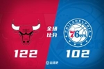 🏀许尔特16分钟18分 朗尼-沃克31+6 公牛轻取76人拿3连胜